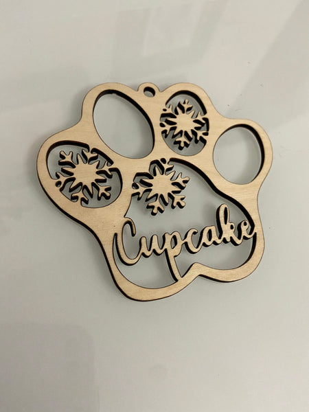 Personalized pet ornament, dog ornament, cat ornament, gift for pet owner