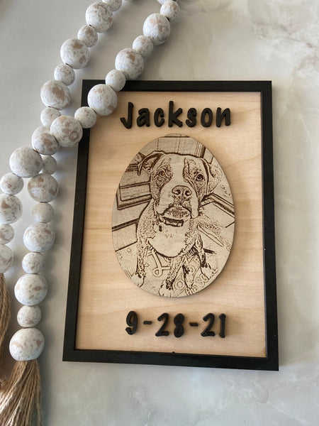 Personalized Pet Memorial Photo, Pet Memorial Keepsake for Dog, Cat etc., Personalized Remembrance Picture Frame for Pet Owner